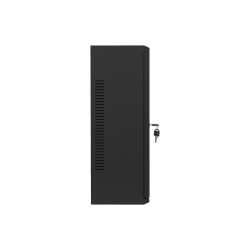 19" RACKOVÁ SKŘÍŇ PRO MONTÁŽ NA STĚNU 6U+3U/540X200 NÍZKOPROFILOVÁ ČERNÁ  (SMONTOVANÁ)