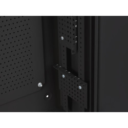 19" RACKOVÁ SKŘÍŇ PRO MONTÁŽ NA STĚNU 6U+3U/540X200 NÍZKOPROFILOVÁ ČERNÁ  (SMONTOVANÁ)