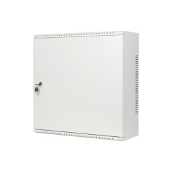 19" RACKOVÁ SKŘÍŇ PRO MONTÁŽ NA STĚNU 6U+3U/540X200 NÍZKOPROFILOVÁ ŠEDÁ  (SMONTOVANÁ)