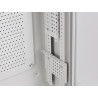 19" RACKOVÁ SKŘÍŇ PRO MONTÁŽ NA STĚNU 6U+3U/540X200 NÍZKOPROFILOVÁ ŠEDÁ  (SMONTOVANÁ)