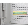 19" RACKOVÁ SKŘÍŇ PRO MONTÁŽ NA STĚNU 6U+3U/540X200 NÍZKOPROFILOVÁ ŠEDÁ  (SMONTOVANÁ)
