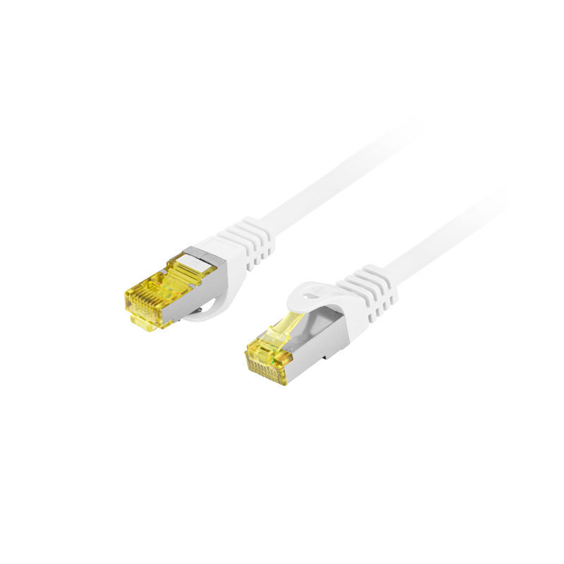 PATCHCORD KAT.6A S/FTP LSZH CU 0.5M WHITE