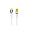 PATCHCORD KAT.6A S/FTP LSZH CU 0.5M WHITE