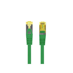 PATCHCORD CAT.6A S/FTP LSZH CU 10M ZELENÝ