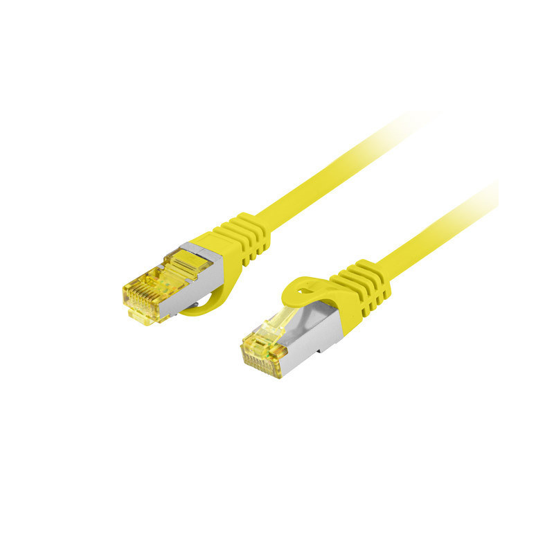 PATCHCORD CAT.6A S/FTP LSZH CU 10M ŽLUTÝ PATCHCORD CAT.6A S/FTP LSZH CU 10M ŽLUTÝ