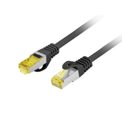PATCHCORD CAT.6A S/FTP LSZH CU 15M BLACK