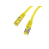 PATCHCORD CAT.6A S/FTP LSZH CU 15M ŽLUTÝ