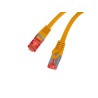 PATCHCORD CAT.6 S/FTP LSZH CU 5M ORANŽOVÝ