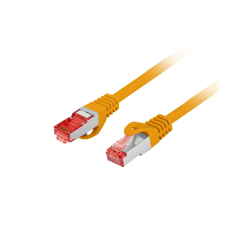 PATCHCORD CAT.6 S/FTP LSZH CU 20M ORANŽOVÝ PATCHCORD CAT.6 S/FTP LSZH CU 20M ORANŽOVÝ