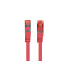 PATCHCORD CAT.6 S/FTP LSZH CU 20M ČERVENÝ