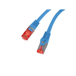 PATCHCORD CAT.6 S/FTP LSZH CU 1,5M MODRÝ