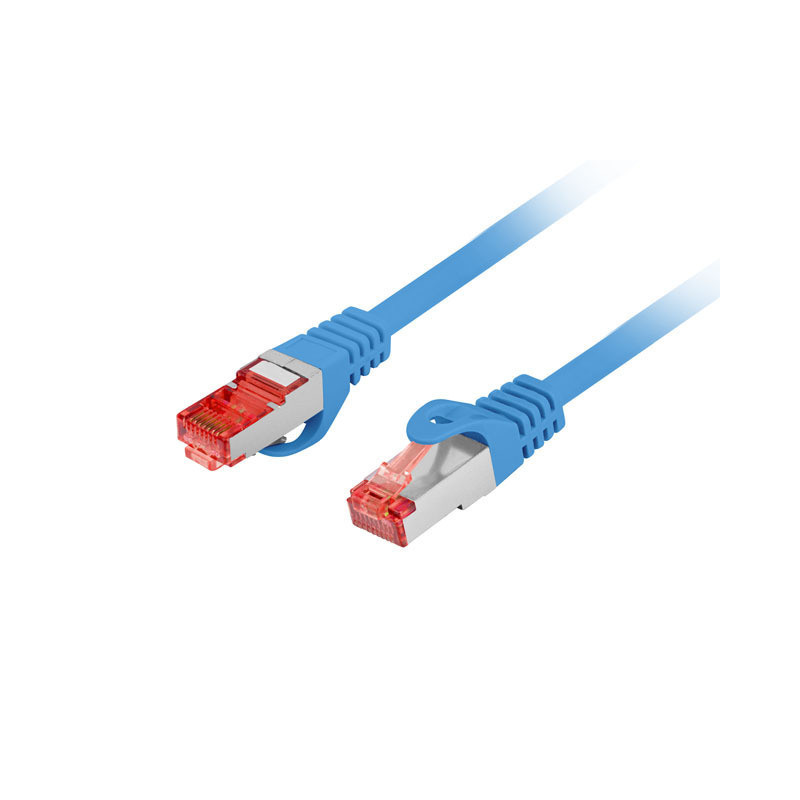 PATCHCORD CAT.6 S/FTP LSZH CU 10M MODRÝ PATCHCORD CAT.6 S/FTP LSZH CU 10M MODRÝ