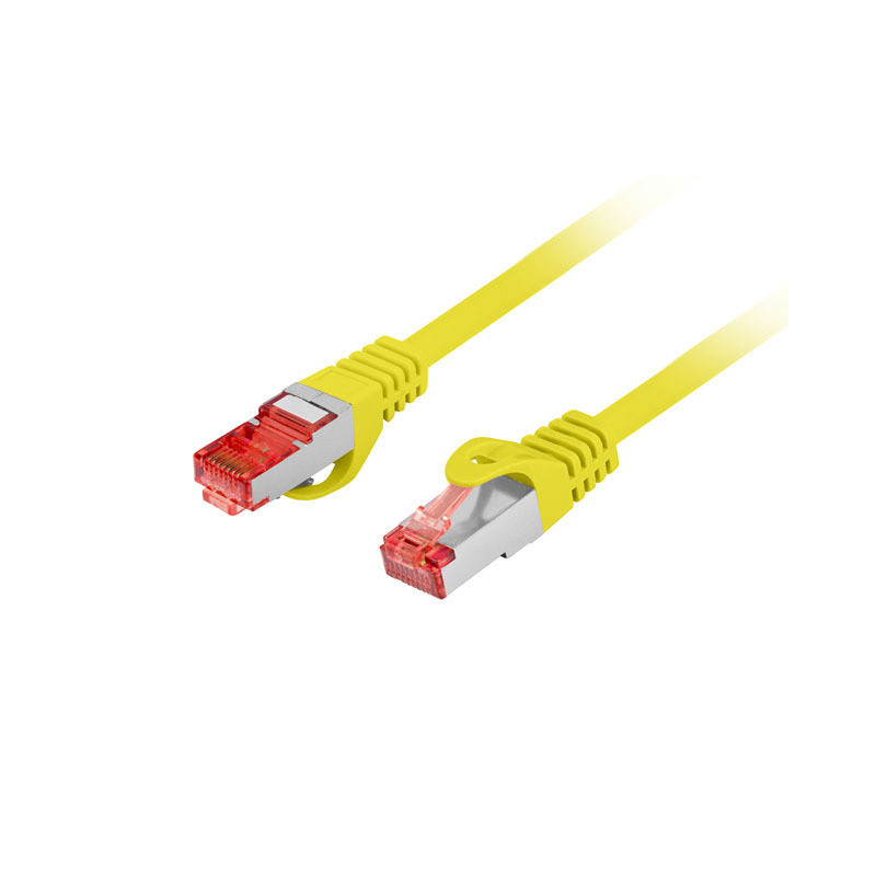 PATCHCORD CAT.6 S/FTP LSZH CU 2M ŽLUTÝ PATCHCORD CAT.6 S/FTP LSZH CU 2M ŽLUTÝ