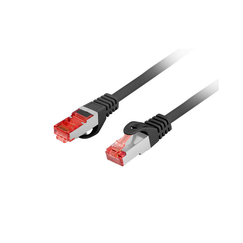 PATCHCORD CAT.6 S/FTP LSZH CU 20M BLACK PATCHCORD CAT.6 S/FTP LSZH CU 20M BLACK
