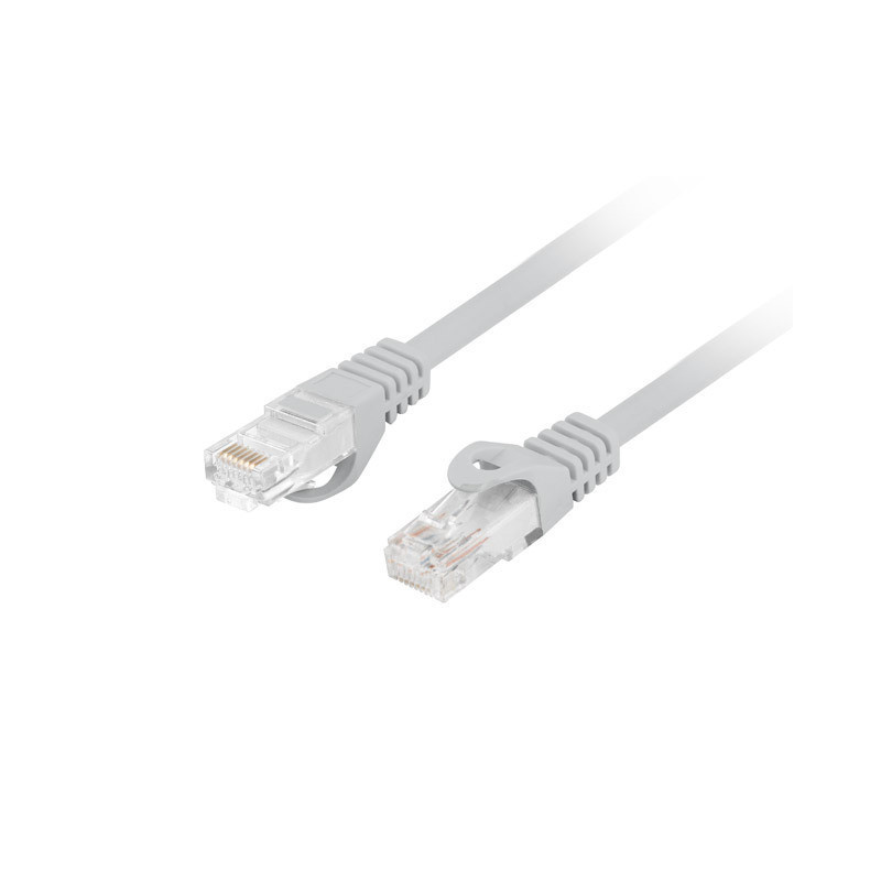 PATCHCORD CAT.6 UTP LSZH CU 15M ŠEDÝ