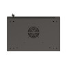 RACKOVÁ SKŘÍŇ 19" NÁSTĚNNÁ 4U/540X350 (FLAT PACK) S PROSKLENÝMI DVEŘMI ČERNÁ