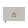 RACKOVÁ SKŘÍŇ 19" NÁSTĚNNÁ 4U/540X350 (FLAT PACK) S PROSKLENÝMI DVEŘMI ŠEDÁ