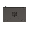 19" RACKOVÁ SKŘÍŇ PRO MONTÁŽ NA STĚNU 6U/540X350 (FLAT PACK) S PROSKLENÝMI DVEŘMI ČERNÁ