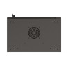 19" RACKOVÁ SKŘÍŇ PRO MONTÁŽ NA STĚNU 9U/540X350 (FLAT PACK) S PROSKLENÝMI DVEŘMI ČERNÁ