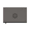 19" RACKOVÁ SKŘÍŇ PRO MONTÁŽ NA STĚNU 9U/540X350 (FLAT PACK) S PROSKLENÝMI DVEŘMI ČERNÁ