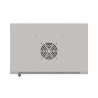 19" RACKOVÁ SKŘÍŇ PRO MONTÁŽ NA STĚNU 9U/540X350 (FLAT PACK) S PROSKLENÝMI DVEŘMI ŠEDÁ