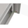 19" RACKOVÁ SKŘÍŇ PRO MONTÁŽ NA STĚNU 9U/540X350 (FLAT PACK) S PROSKLENÝMI DVEŘMI ŠEDÁ