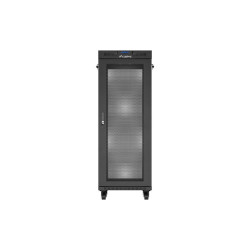 19" VOLNĚ STOJÍCÍ RACKOVÁ SKŘÍŇ 32U/600X600 (FLAT PACK) SE SÍŤOVÝMI DVEŘMI LCD ČERNÁ