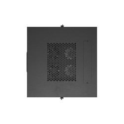 19" VOLNĚ STOJÍCÍ RACKOVÁ SKŘÍŇ 32U/600X600 (FLAT PACK) SE SÍŤOVÝMI DVEŘMI LCD ČERNÁ