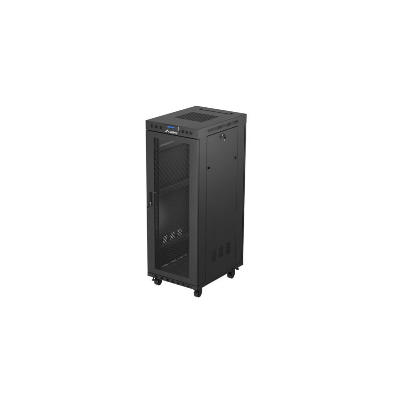 19" VOLNĚ STOJÍCÍ RACKOVÁ SKŘÍŇ 32U/600X800 (FLAT PACK) SE SÍŤOVÝMI DVEŘMI LCD ČERNÁ 19" VOLNĚ STOJÍCÍ RACKOVÁ SKŘÍŇ 32U/600X800 (FLAT PACK) SE SÍŤOVÝMI DVEŘMI LCD ČERNÁ
