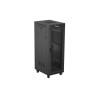 19" VOLNĚ STOJÍCÍ RACKOVÁ SKŘÍŇ 32U/600X800 (FLAT PACK) SE SÍŤOVÝMI DVEŘMI LCD ČERNÁ