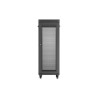19" VOLNĚ STOJÍCÍ RACKOVÁ SKŘÍŇ 32U/600X800 (FLAT PACK) SE SÍŤOVÝMI DVEŘMI LCD ČERNÁ