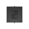 RACKOVÁ SKŘÍŇ 19" VOLNĚ STOJÍCÍ 15U/600X600 (FLAT PACK) S DVÍŘKY ZE SÍŤOVINY ČERNÁ