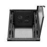 RACKOVÁ SKŘÍŇ 19" VOLNĚ STOJÍCÍ 15U/600X600 (FLAT PACK) S DVÍŘKY ZE SÍŤOVINY ČERNÁ