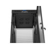 19" VOLNĚ STOJÍCÍ RACKOVÁ SKŘÍŇ 37U/600X600 (FLAT PACK) SE SÍŤOVÝMI DVEŘMI LCD ČERNÁ