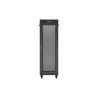 19" VOLNĚ STOJÍCÍ RACKOVÁ SKŘÍŇ 37U/600X600 (FLAT PACK) SE SÍŤOVÝMI DVEŘMI LCD ČERNÁ