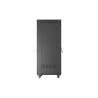 RACKOVÁ SKŘÍŇ 19" VOLNĚ STOJÍCÍ 37U/800X800 (FLAT PACK) SE SÍŤOVÝMI DVEŘMI LCD ČERNÁ