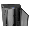 RACKOVÁ SKŘÍŇ 19" VOLNĚ STOJÍCÍ 37U/800X800 (FLAT PACK) SE SÍŤOVÝMI DVEŘMI LCD ČERNÁ