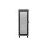 19" VOLNĚ STOJÍCÍ RACKOVÁ SKŘÍŇ 32U/600X1000 (FLAT PACK) SE SÍŤOVÝMI DVEŘMI LCD ČERNÁ