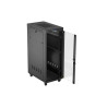19" VOLNĚ STOJÍCÍ RACKOVÁ SKŘÍŇ 32U/600X1000 (FLAT PACK) S PROSKLENÝMI DVEŘMI LCD ČERNÁ