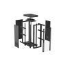 19" VOLNĚ STOJÍCÍ RACKOVÁ SKŘÍŇ 32U/600X1000 (FLAT PACK) S PROSKLENÝMI DVEŘMI LCD ČERNÁ