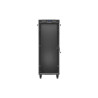 19" VOLNĚ STOJÍCÍ RACKOVÁ SKŘÍŇ 32U/600X1000 (FLAT PACK) S PROSKLENÝMI DVEŘMI LCD ČERNÁ