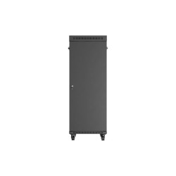 19" VOLNĚ STOJÍCÍ RACKOVÁ SKŘÍŇ 32U/600X1000 (FLAT PACK) S PROSKLENÝMI DVEŘMI LCD ČERNÁ