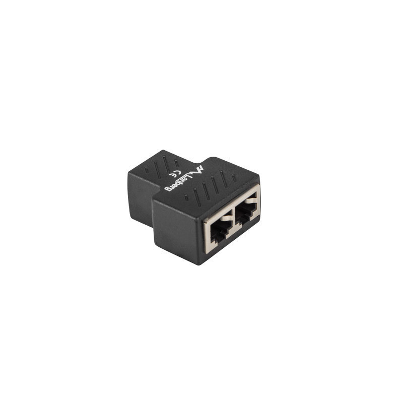 ŘADOVÁ SPOJKA RJ45 2XRJ45 STÍNĚNÝ ŘADOVÁ SPOJKA RJ45 2XRJ45 STÍNĚNÝ