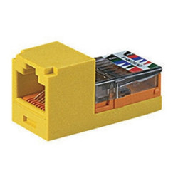 UTP MiniJack RJ45 cat .5 - žlutý