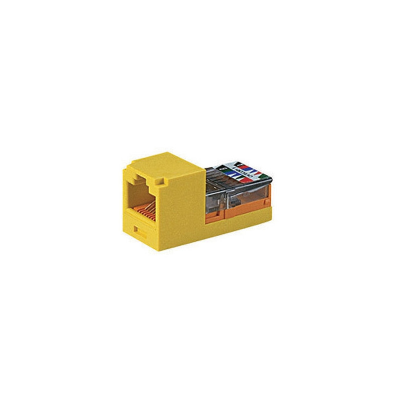 UTP MiniJack RJ45 cat .5 - žlutý