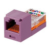 UTP MiniJack RJ45 cat .5 - fialový