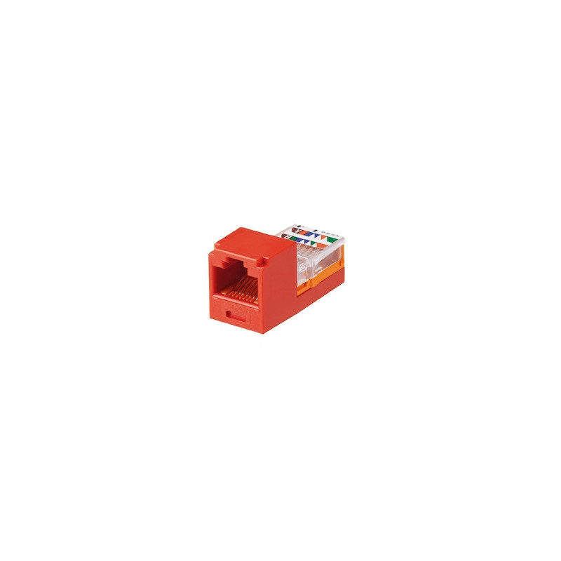UTP MiniJack RJ45 cat .5 - červený