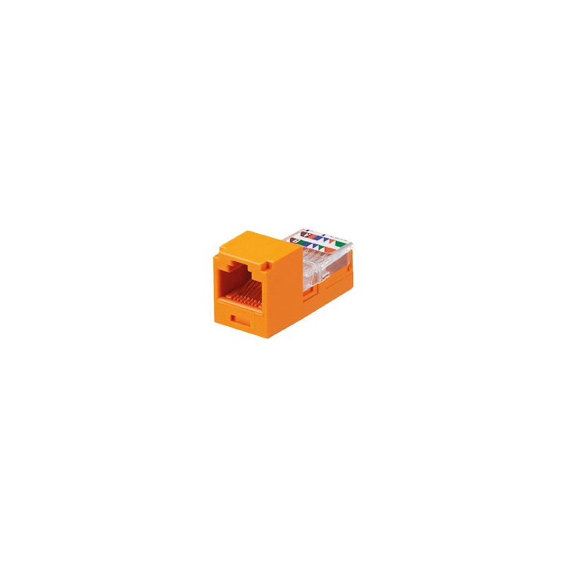 UTP MiniJack RJ45 cat .5 - oranžový