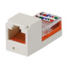UTP MiniJack RJ45 cat .5 - krémově bílý