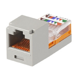 UTP MiniJack RJ45 cat .5 - šedý